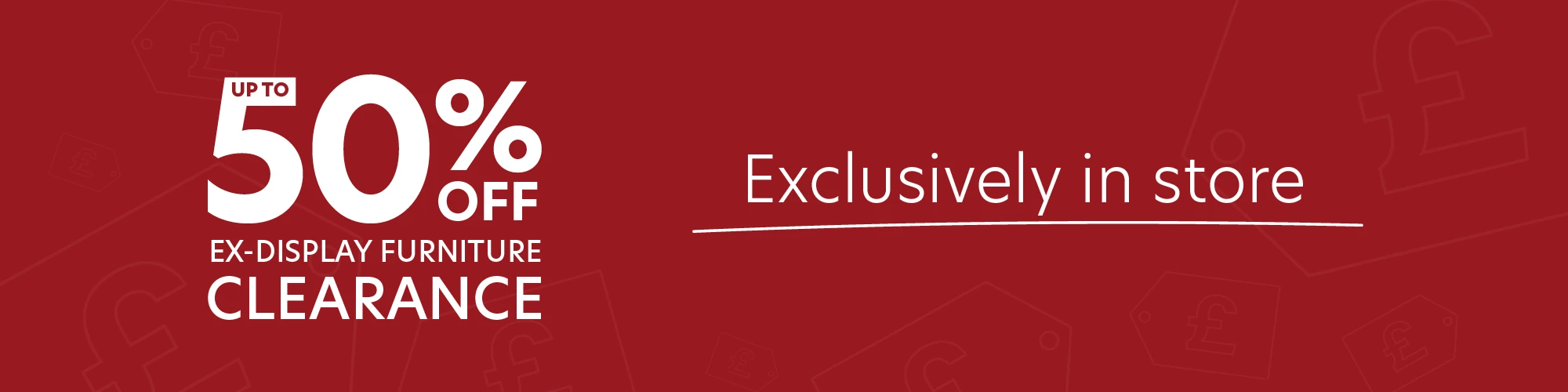 Clearance V10 Banners Web